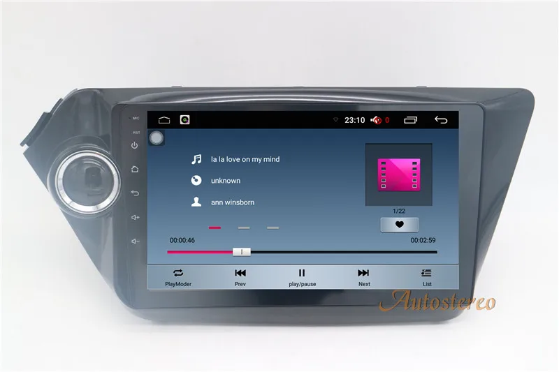 10,2 дюймов Большой экран Android 6,0 8 Core автомобильный gps автомобильный dvd плеер с навигацией плеер для KIA K2 Рио QB 2011- пианино Черный автомобильный стерео блок
