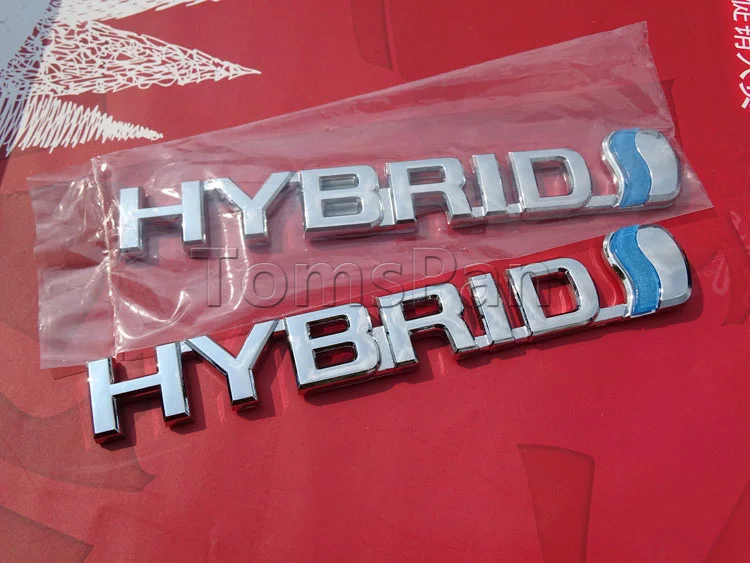 Новый 1 шт. 150 Х 20 мм ABS Chrome 3d hybrid drive эмблема наклейка значок для toyota camry PRIUS
