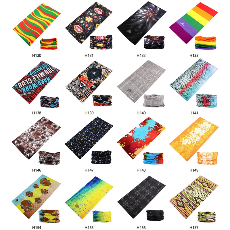 

2017 Military Camouflage Bandana Seamless Hiphop Hood Magic Headband Pirate Hat Tubular for face Ring Scarf Shemag