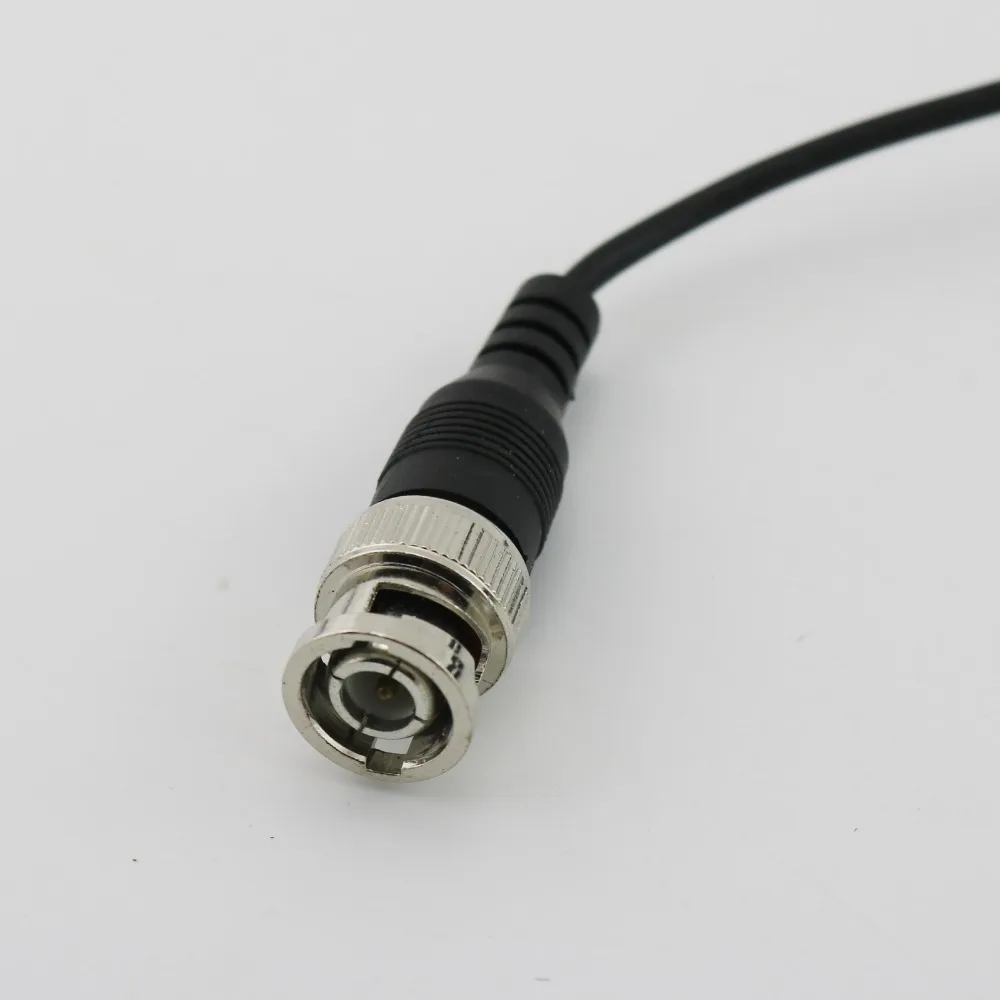  1pcs BNC Male to RCA Male Clip Coaxial M/M Video DC Power Cable Lead for CCTV Security Camera DVR W - 32909047415