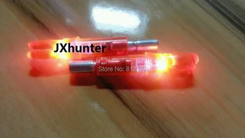

30PK Arrow Shafts Hunting compound bow led lighted arrow nock 6.2mm
