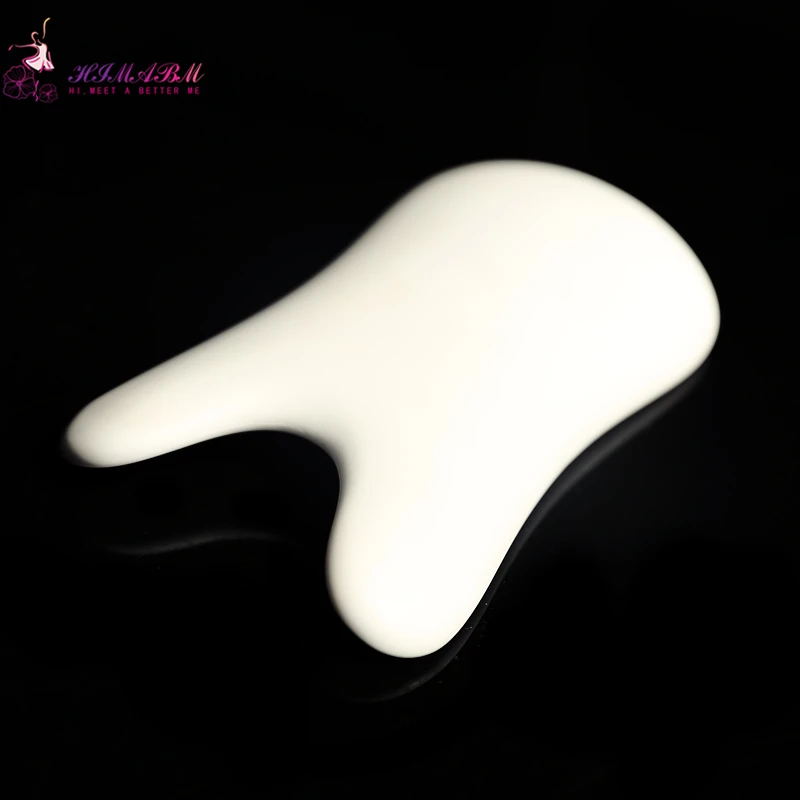 HIMABM Chinese Ceramic guasha board massage tool scraping tool for body massage acupuncture HIMABM Chinese Ceramic guasha board massage tool scraping tool for body massage acupuncture