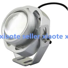 Led высокой мощности COB негабаритных бычий глаз Выделите стробоскоп внедорожный модифицированный светодиодный Автомобильный свет 10 Вт 12 В внешний конденсатор 8 угол работы s