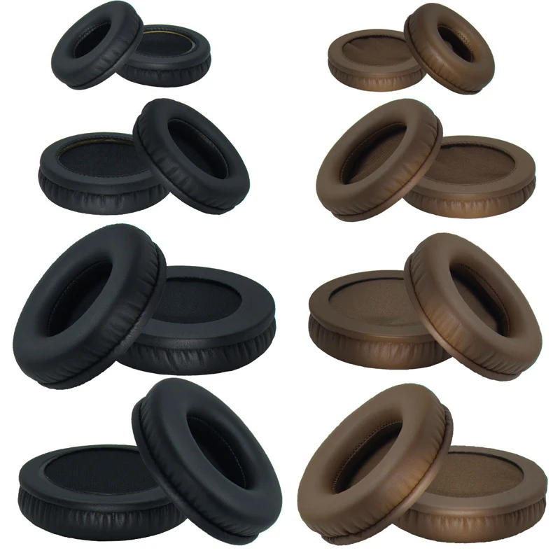 SHELKEE Replacement ear pad Round Ear Cushions Repair parts 50mm 60mm 65mm 70mm 75mm 80mm 85mm 90mm 95mm 100mm 110mm Headphone