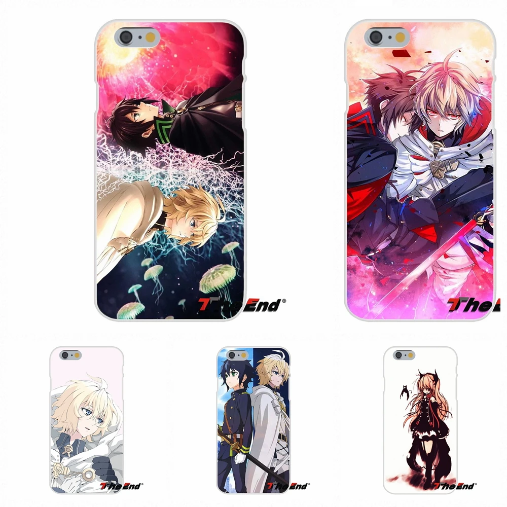 Силиконовый чехол для Huawei G7 G8 P8 P9 Lite Honor 4C 5X 5C 6X Mate 7 8 9 Y3 Y5 Y6 II Awesome Owari no Seraph Of The End |