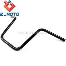 Мотоцикл 1" Rise Ape Вешалка черный 1" Руль для Harley Honda крейсер Yamaha кафе, Рейсер, чоппер поплавок