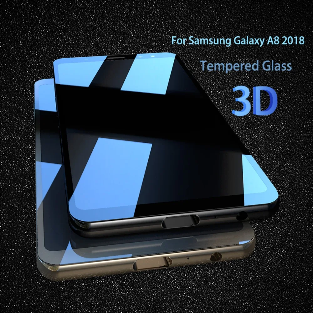 Screen Protector For Samsung Galaxy A8 2018 Protective Tempered Glass
