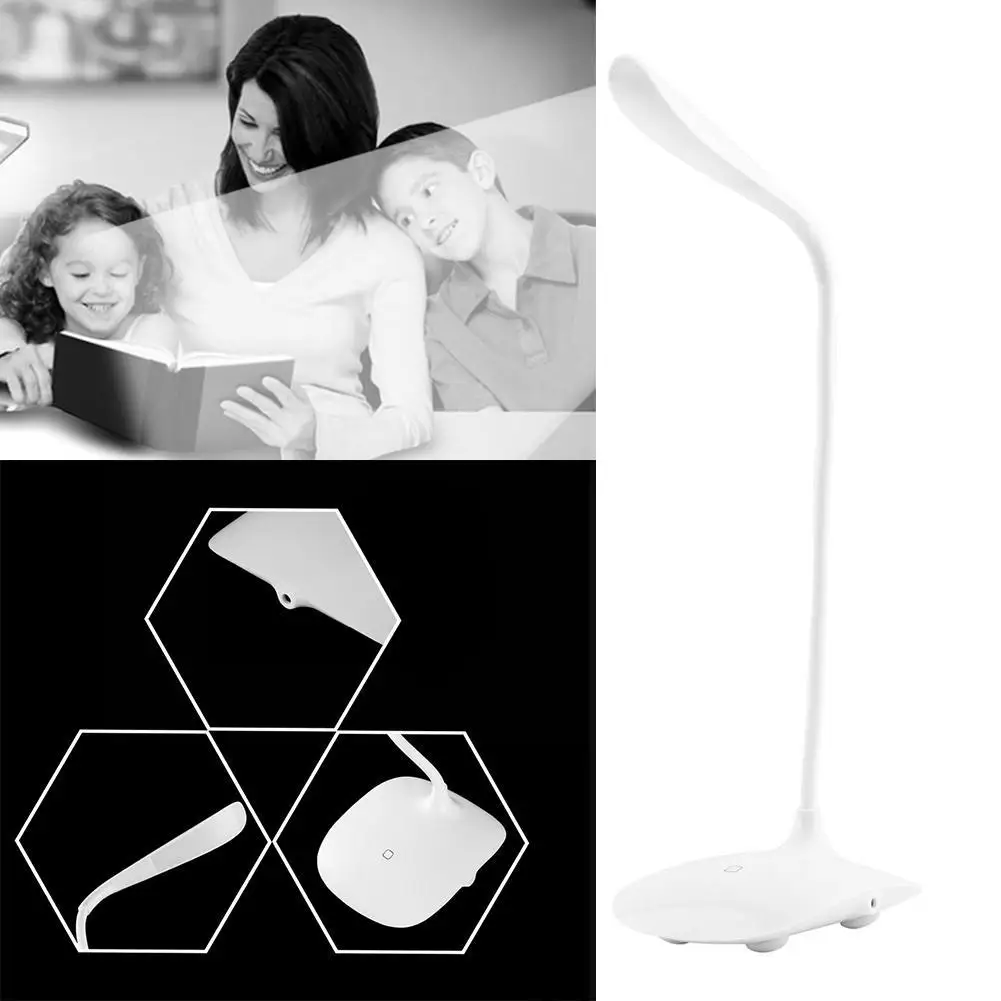 

Eye Protect Clamp Clip Light Table Lamp Stepless Dimmable Bendable USB Powered Touch Sensor Control reading desk lamp