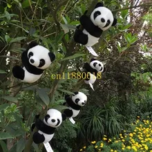 500 шт./лот Плюшевые Куклы панда занавес clip отмечает клип сувенир, как подарок для детей