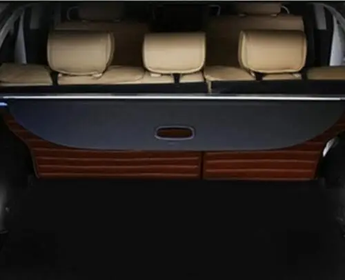 

High Qualit Car Rear Trunk Cargo Cover Security Shield Screen shade Fit For Trumpchi GS4 GS5 GS8 2014-2018 (Black,Beige)