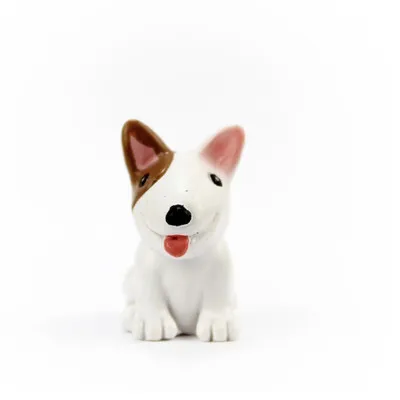 Распродажа~ 1 шт beagle/harrier/собака/щенок/Сказочный Садовый Гном/мох Декор террариума/ремесла/Бонсай/бутылка сад/домашний декор стола/r021-036 - Цвет: Светло-зеленый