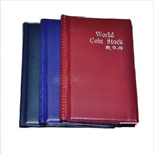 1 шт. горячий кофе и книга для сбора монет Velishy держатель 120 сумка денег карманы