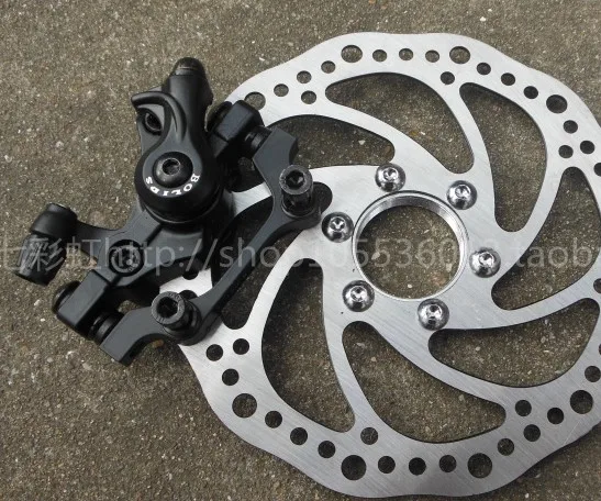 

bicycle brake disc brake sleeve wire pull mechanical disc brake disc brake molybdenum steel disc screw type