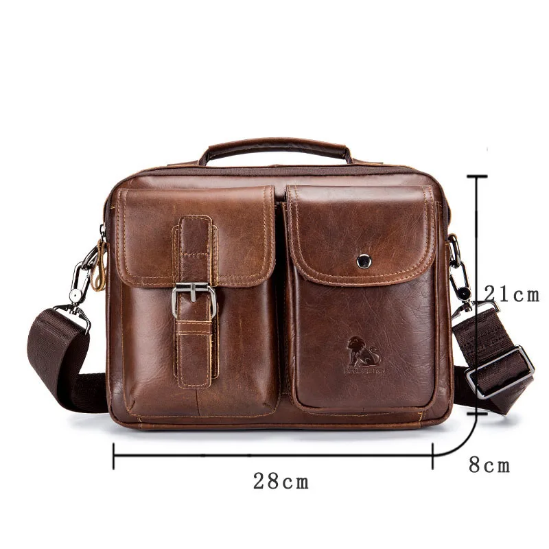 ETONTECK جلد أصلي للرجال حقيبة كتف خمر الذكور حقائب المرقعة حقيبة ساع الذكور الأعمال Crossbody حقيبة اليد