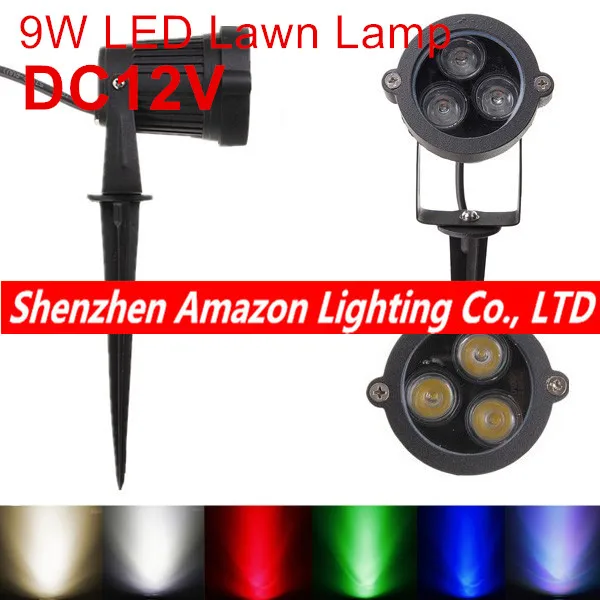 

Professional Garden Led Lights Lawn Light 6W Outdoor Waterproof IP65 Spot Lamp Flood Lighting Lawn Lamps DC12V with rod 99