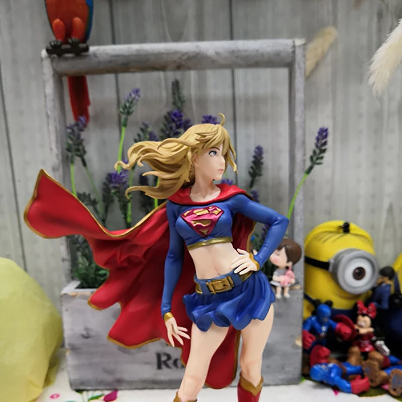 Justice League DC Comics Super Girls Supergirl Figure Doll PVC Action Figure Collection Model Toy G