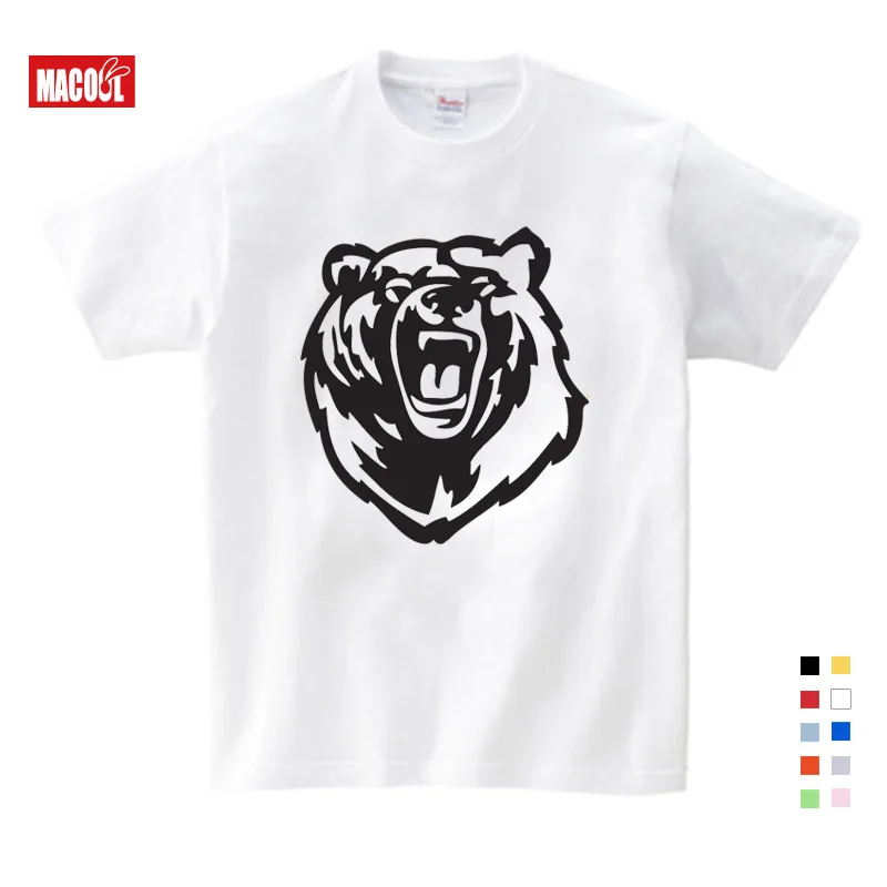 

Summer Cartoon Puppy Bear Pals Print Tee Tops for Boy Girls Clothing Children White 3D Funny T-shirt Kids T Shirt Free Shipping