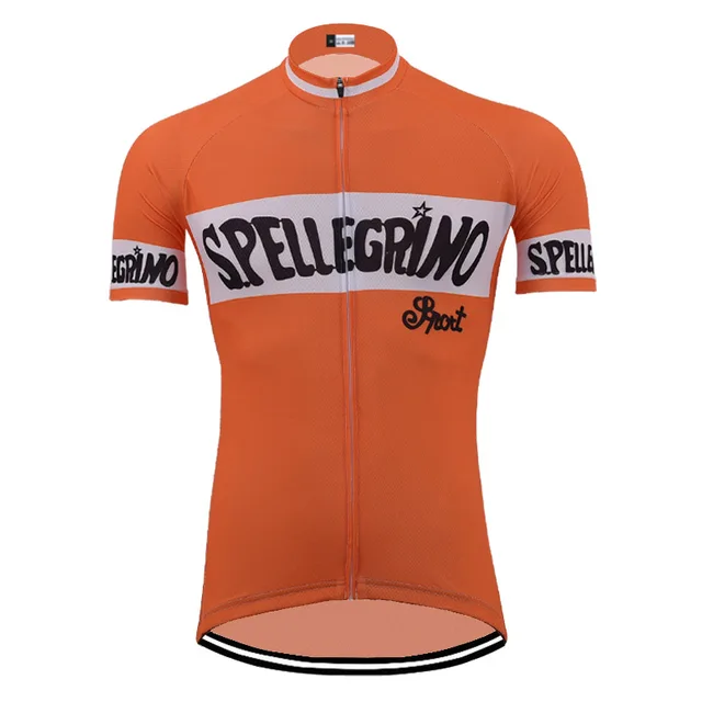 orange cycling jerseys
