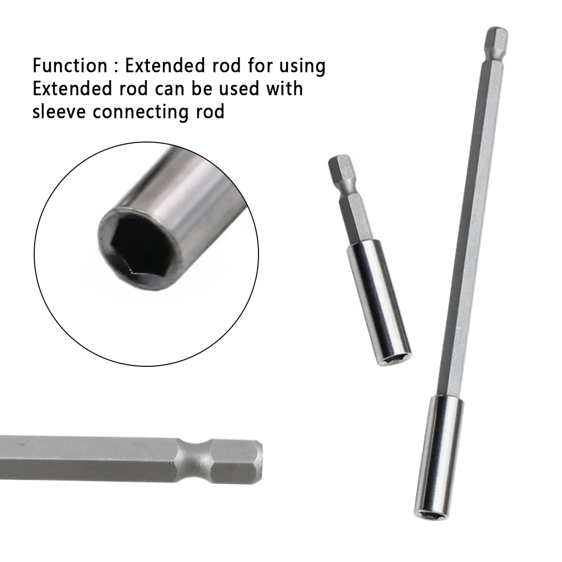 Магнитная отвертка бит держатель 1/4 шестигранным хвостовиком диаметром 60/150 мм дополнение к отвертке бит удлинитель головки стержня ручной инструмент
