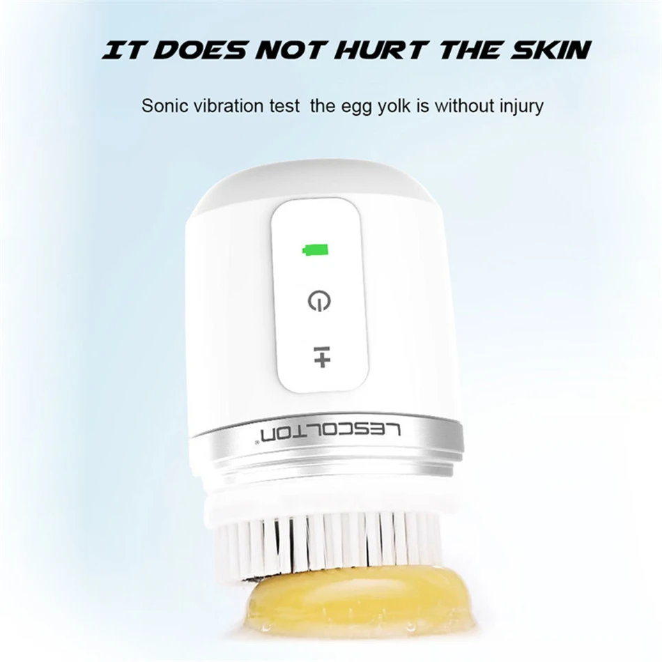 

Deep Face Cleansing Brush Facial Cleanser 2 Speeds Machine Electric Face Wash device fit sonic face cleansing brush