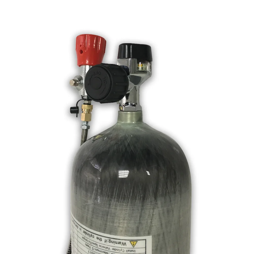 ACECARE 9L HPA 300bar 4500psi газовый бак для дайвинга из углеродного волокна PCP страйкбольный