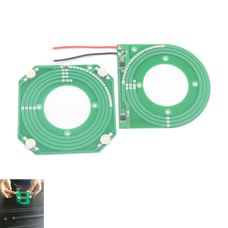 Высокая Мощность PCB беспроводной источник питания Модуль Регулируемый беспроводной зарядки модуль передачи приемник модуль