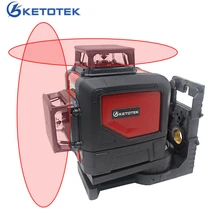 KT902C 8 линий лазерный уровень 360 самонивелирующийся 3D лазерный уровень вертикальный и горизонтальный крест супер мощный красный зеленый лазерный луч