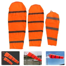 Всесезонная Водонепроницаемая полиэфирная ветрозащитная носочка Погодный лопасти Windsock наружный игрушечный воздушный змей, ветряной мониторинг нужен индикатор ветра 3 размера