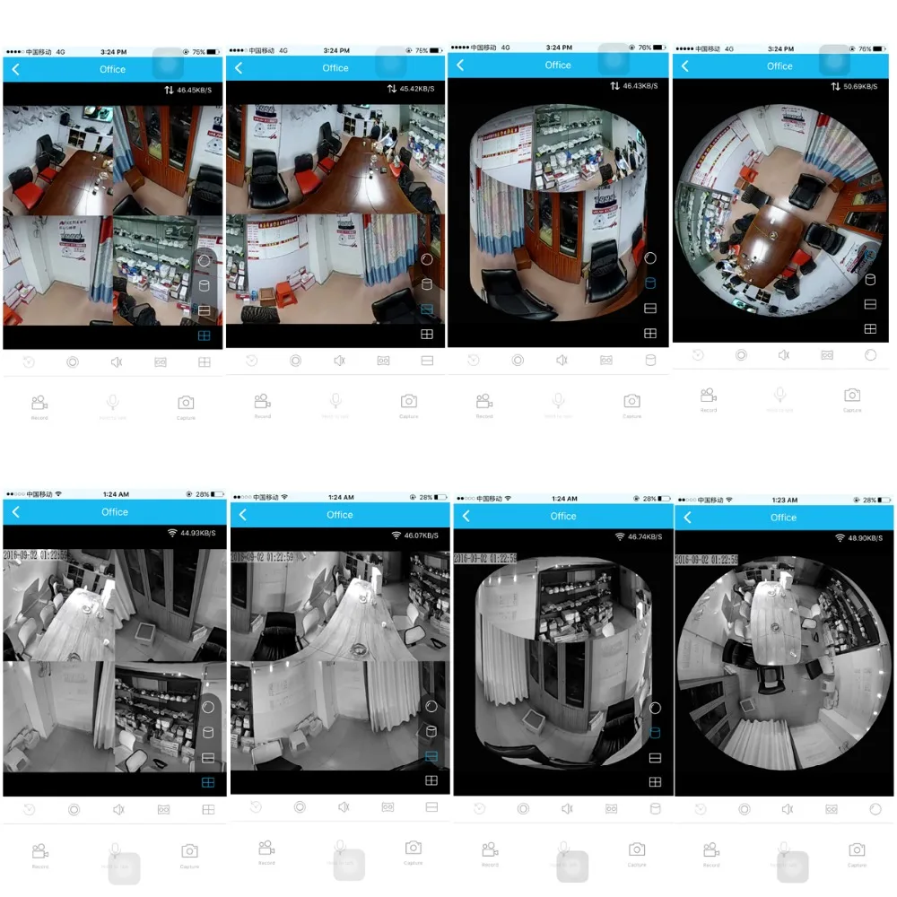Камера BESDER 3D VR с поворотом на 360 градусов панорамная IP камера 960P МП рыбий глаз