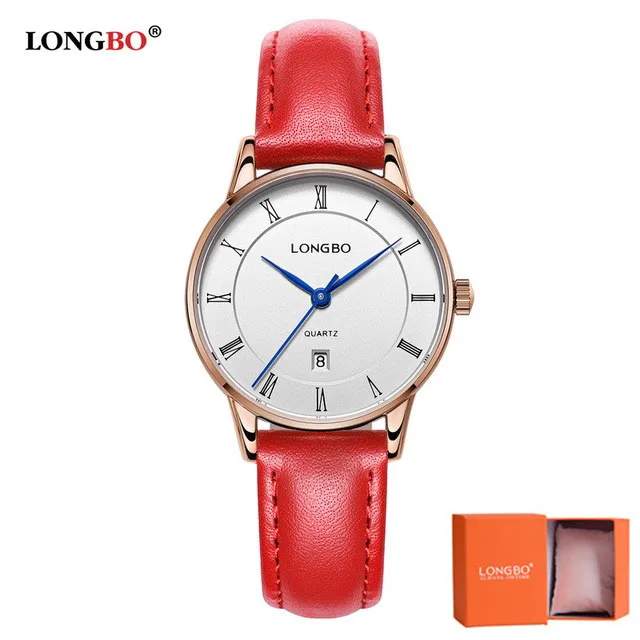 

2018 Fashion Watches Women Luxury Casual Wristwatches Blue Leather Strap Quartz Watch Simple Design Female Clock Reloj Mujer
