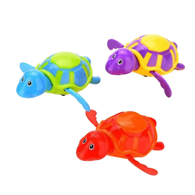 Играть Черепашки воды дети ванна бассейн животные звуковые игрушки плавать часы