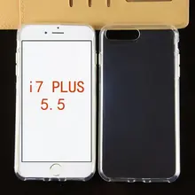 200 шт/партия gligle новейший мягкий ТПУ гель кожи чехол для iPhone 7 плюс 5," чехол для телефона