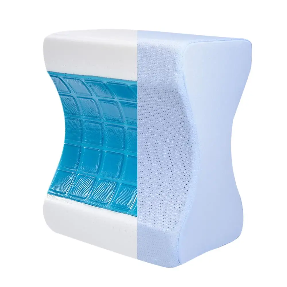 Soft Memory Foam Knee Leg Pillow Bed Cushion Leg Pad Pregnancy Body Pain Relief Sleeping Pillow Side Sleepers Leg Cushion