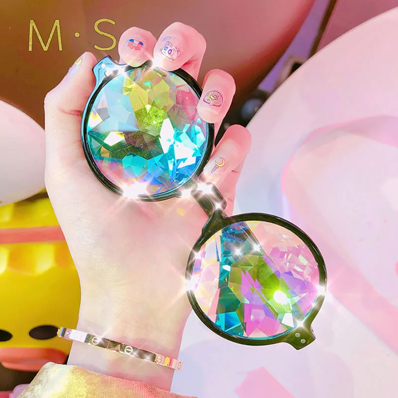 Женские Классические солнцезащитные очки MS 2018 с декоративными линзами женские