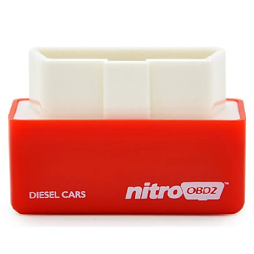 Nitro OBD2 чип блок настройки больше мощности и крутящего момента NitroOBD2 нитро для дизеля или для автомобилей с бензиновым двигателем Nitro OBD Plug& Drive коробка для розничной торговли