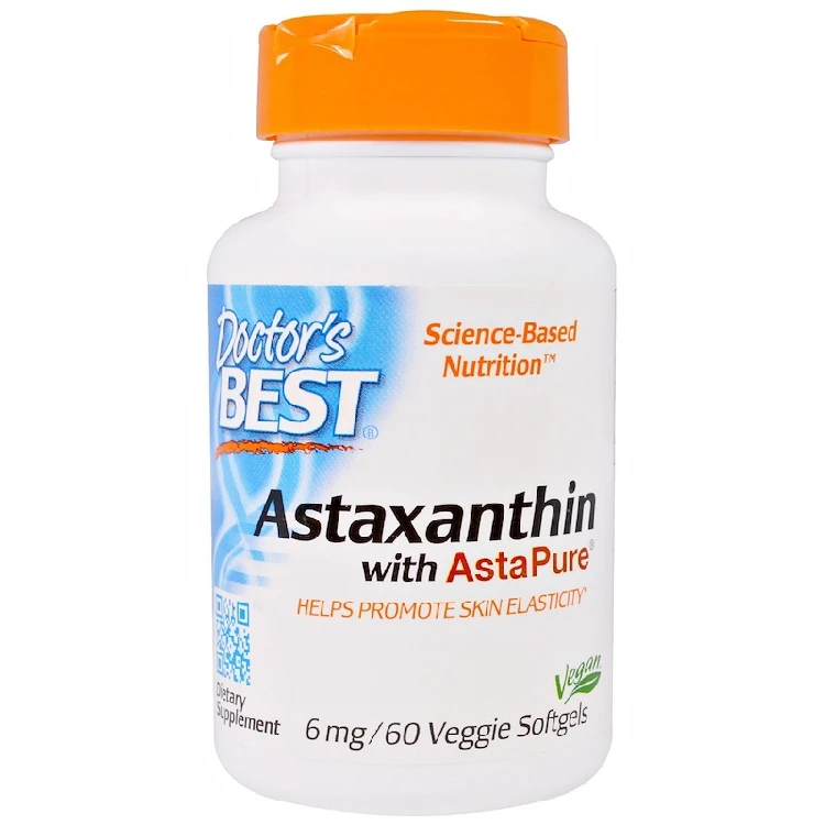 

Free shippingAstaxanthin helps promote skin elasticity 6 mg 60 pcs