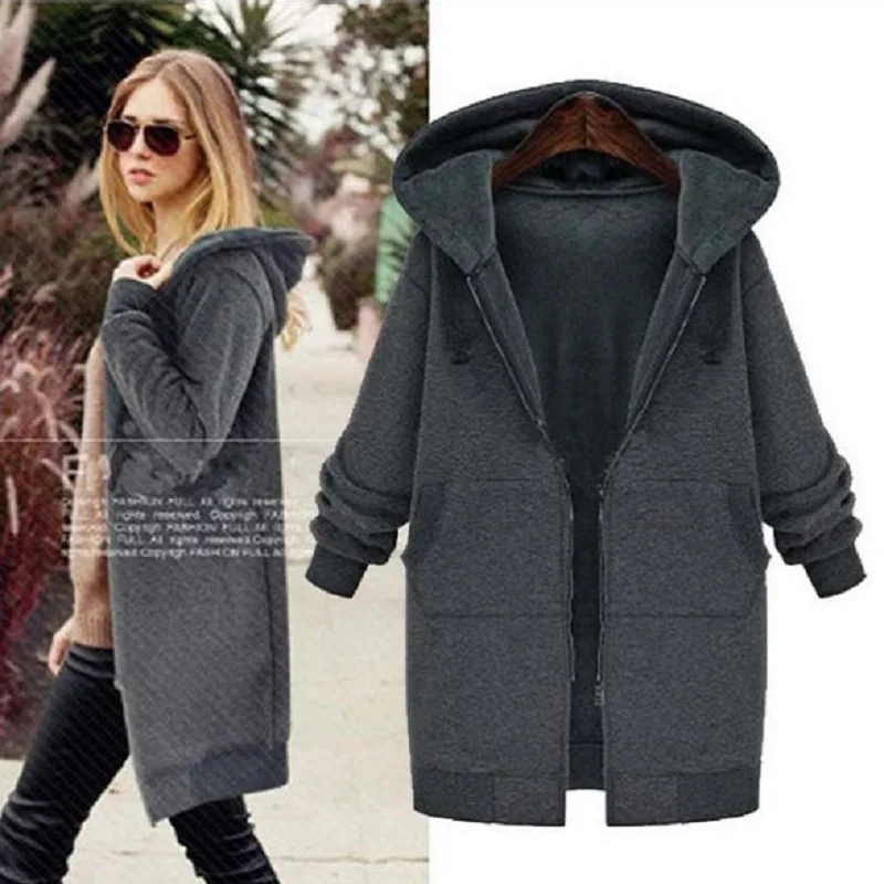 Chaqueta De Invierno Con Capucha Y Cremallera Para Mujer Pitbull: Cálida, Impermeable Y Con Bolsillos Laterales