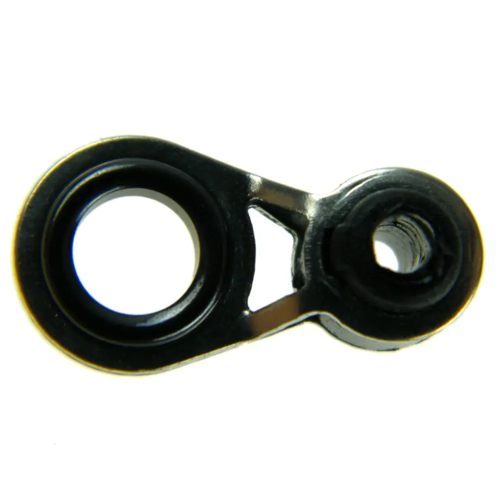 100Pcs Tip Tops Rod Replacement Parts Flared Frame Steel Ceramic Guide Ring Telescopic Surf Casting Telescope Fishing Rod Guides