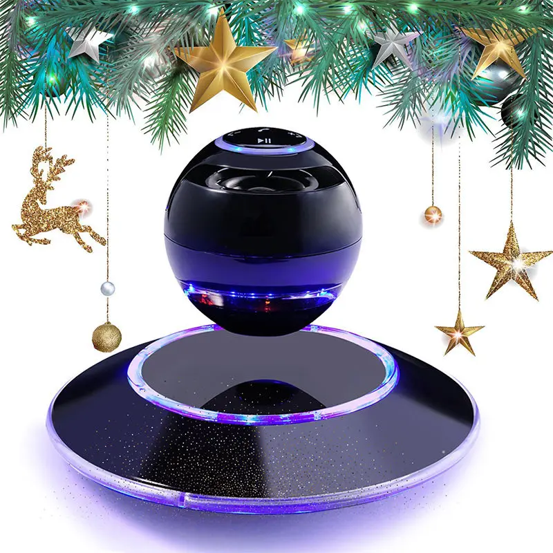 Wireless Bluetooth 4 0 Speaker Portable Magnetic Levitation Floating 3D Stereo USB Charge Subwoofer Speaker With