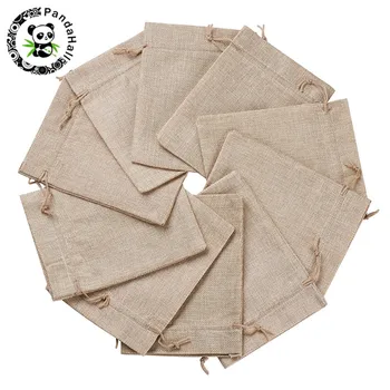 

Jewelry Packing Bags Pouches Burlap Jewelry Gift Display Packing Bags for DIY Wedding Party Candy Gift with Drawstring string