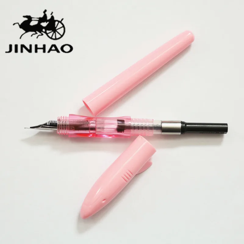 1pc/lot Shark Pink JINHAO Fountain Pen SHARK Cover Fountain Pens Jinhao