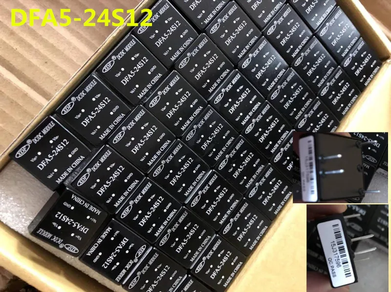 DFA5-24S12 силовой модуль 5W 24V-12V DC-DC DFA5 новый оригинальный | Электроника