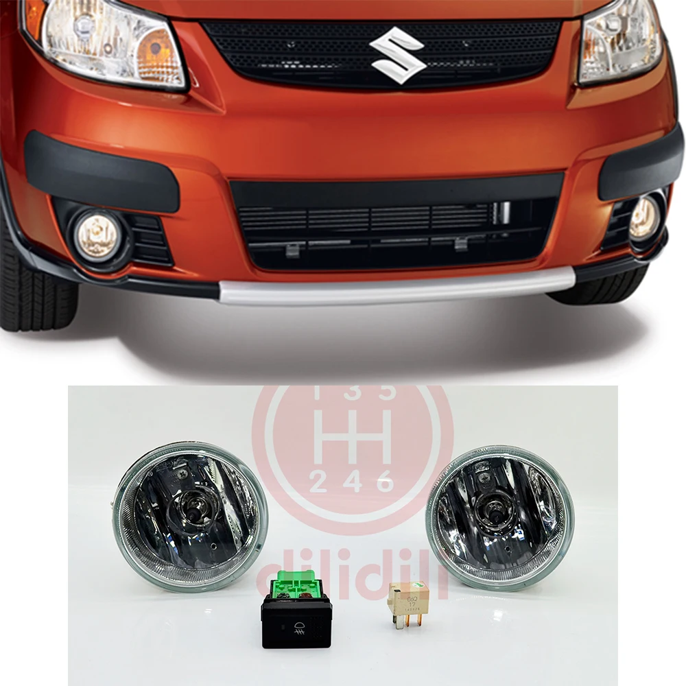 OEM Fog Light Lamp kit for SUZUKI SX4 Hatchback 2007 in Car Light