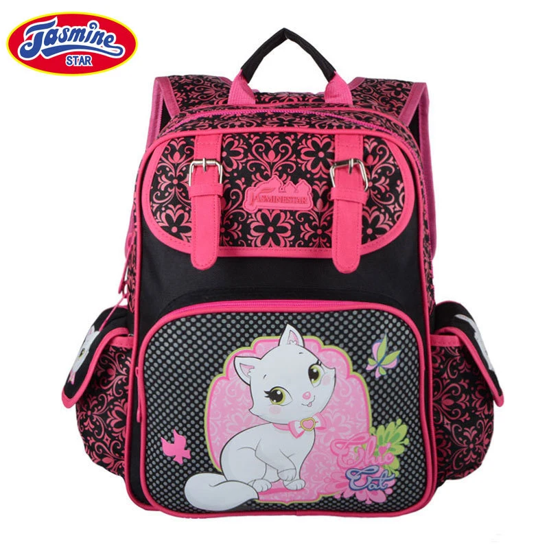 

JASMINESTAR New Children's Backpack Boys Primary Student Satchel Cartoon School Bagpack For Girls School Bag Grade 3-6 BookBags