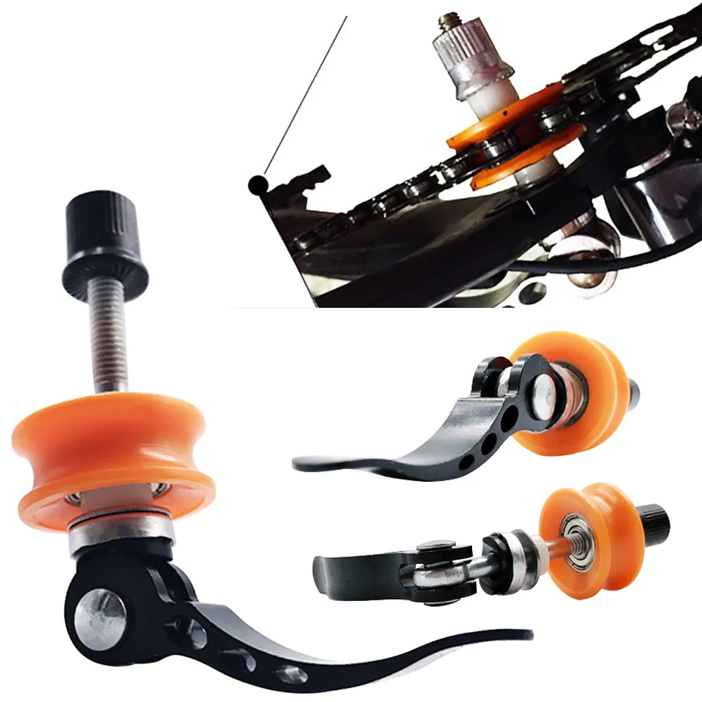 Clearance Professional Durable Nylon Cleaning Tool Support Bicycle Chain Keeper Practical Fix Catcher Accessories Wheel Holder Protector 1