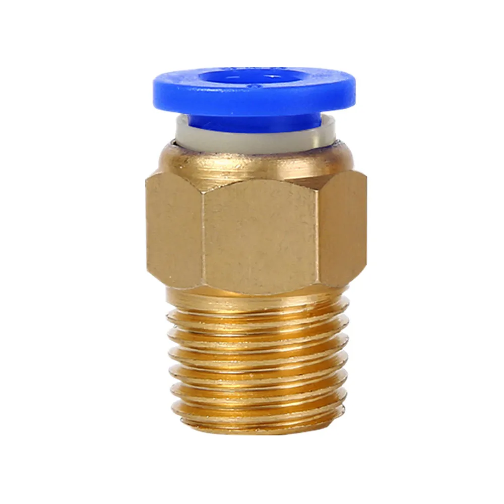 

10pcs/lot M10 Pneumatic connector PC6-M10 PC8-M10 PC10-M10 M10*1.5mm Trachea quick-release J-head feed