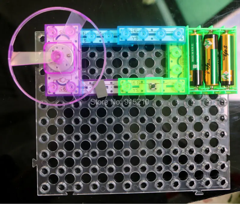Fan control EXPERIMENTS KIDS DISCOVER DIY Kits snap circuit kit kids model kits circuit building blocks