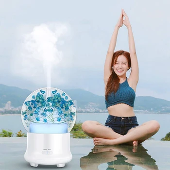 

Preserved fresh flower aroma diffuser new designed essential oil aroma diffuser