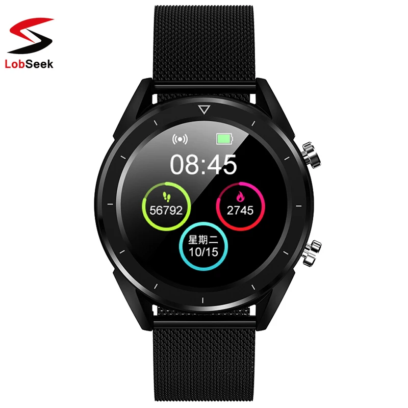 

DT 28 Smart Watch men fashion1.54 inch TouchScreen Heart Rate Monitor Step Count Sedentary Reminder Waterproof Sport Smartwatch