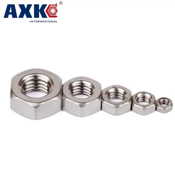 

30pcs 5# 5#-40 201 304 Stainless Steel 201ss 304ss Nuts US Standard American Form Coarse Thread UNC Hex Hexagon Nut